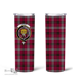 Scottish Little (new) Clan Tartan Tumbler - Tall Glitter Tumbler Scottish Plaid Tartan Plaid