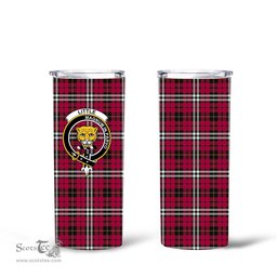 Scottish Little (new) Clan Tartan Tumbler - Tall Glitter Tumbler Scottish Plaid Tartan Plaid