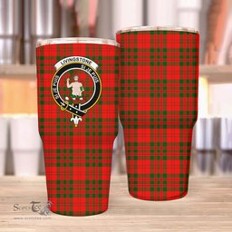 Scottish Livingstone Clan Tartan Tumbler - Stainless Steel Glitter Tumbler Scottish Plaid Tartan Plaid