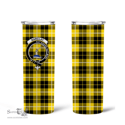 Scottish Barclay Clan Tartan Tumbler - Tall Glitter Tumbler Scottish Plaid Tartan Plaid