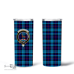 Scottish MacCorquodale Clan Tartan Tumbler - Tall Glitter Tumbler Scottish Plaid Tartan Plaid