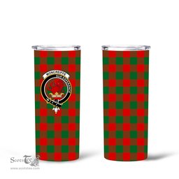 Scottish Moncreiffe Clan Tartan Tumbler - Tall Glitter Tumbler Scottish Plaid Tartan Plaid