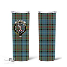 Scottish Cathcart Clan Tartan Tumbler - Tall Glitter Tumbler Scottish Plaid Tartan Plaid
