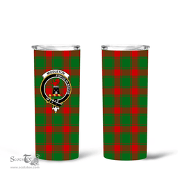 Scottish Middleton Clan Tartan Tumbler - Tall Glitter Tumbler Scottish Plaid Tartan Plaid