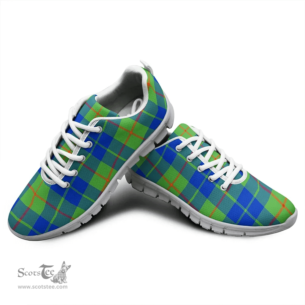Scottish Barclay Hunting Ancient Clan Tartan Sneakers - Classic Scottish Plaid Tartan Plaid
