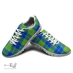 Scottish Barclay Hunting Ancient Clan Tartan Sneakers - Classic Scottish Plaid Tartan Plaid