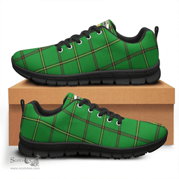 Scottish Don (Tribe-of-Mar) Clan Tartan Sneakers - Crest Classic Scottish Plaid Tartan Plaid