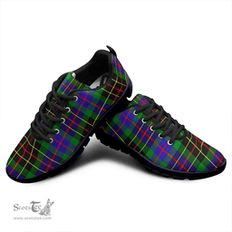Scottish Brodie Hunting Modern Clan Tartan Sneakers - Classic Scottish Plaid Tartan Plaid