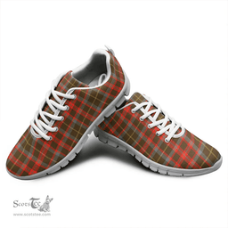 Scottish MacKintosh Hunting Weathered Clan Tartan Sneakers - Classic Scottish Plaid Tartan Plaid