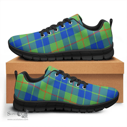 Scottish Barclay Hunting Ancient Clan Tartan Sneakers - Classic Scottish Plaid Tartan Plaid