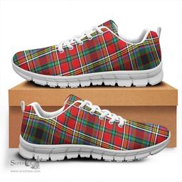 Scottish Anderson of Arbrake Clan Tartan Sneakers - Classic Scottish Plaid Tartan Plaid