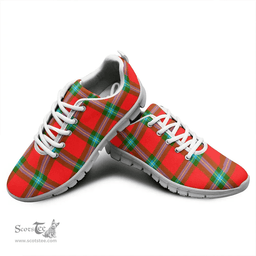 Scottish MacLaine of Loch Buie Clan Tartan Sneakers - Classic Scottish Plaid Tartan Plaid
