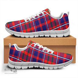Scottish Cameron of Lochiel Modern Clan Tartan Sneakers - Classic Scottish Plaid Tartan Plaid