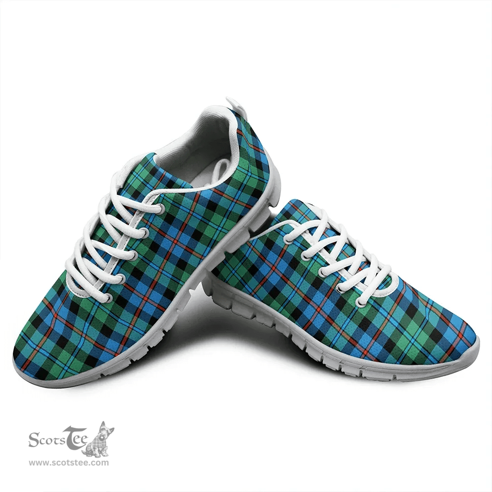 Scottish Campbell of Cawdor Ancient Clan Tartan Sneakers - Classic Scottish Plaid Tartan Plaid
