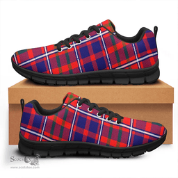 Scottish Cameron of Lochiel Modern Clan Tartan Sneakers - Classic Scottish Plaid Tartan Plaid