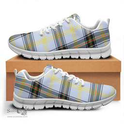 Scottish Bell of the Borders Clan Tartan Sneakers - Crest Classic Scottish Plaid Tartan Plaid