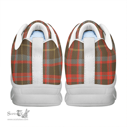 Scottish MacKintosh Hunting Weathered Clan Tartan Sneakers - Classic Scottish Plaid Tartan Plaid