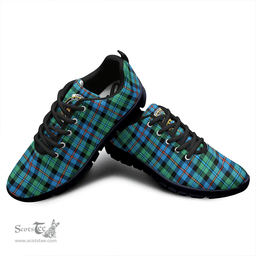 Scottish Campbell of Cawdor Ancient Clan Tartan Sneakers - Crest Classic Scottish Plaid Tartan Plaid