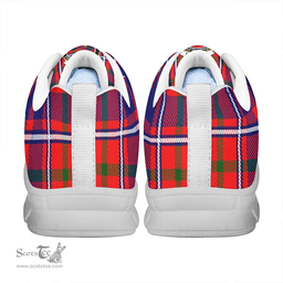 Scottish Cameron of Lochiel Modern Clan Tartan Sneakers - Crest Classic Scottish Plaid Tartan Plaid