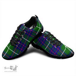 Scottish MacIntyre Hunting Modern Clan Tartan Sneakers - Classic Scottish Plaid Tartan Plaid