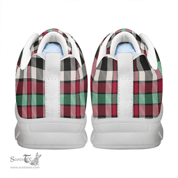 Scottish Borthwick Dress Ancient Clan Tartan Sneakers - Classic Scottish Plaid Tartan Plaid