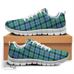 Scottish Campbell of Cawdor Ancient Clan Tartan Sneakers - Crest Classic Scottish Plaid Tartan Plaid