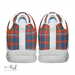 Scottish Cameron of Lochiel Ancient Clan Tartan Sneakers - Crest Classic Scottish Plaid Tartan Plaid