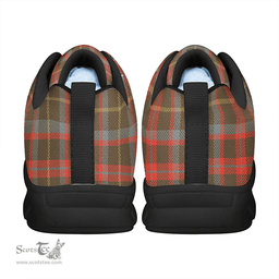 Scottish MacKintosh Hunting Weathered Clan Tartan Sneakers - Classic Scottish Plaid Tartan Plaid