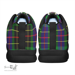Scottish Brodie Hunting Modern Clan Tartan Sneakers - Crest Classic Scottish Plaid Tartan Plaid