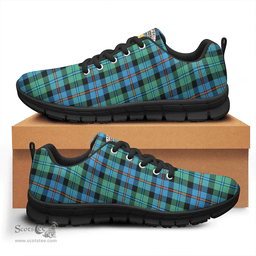 Scottish Campbell of Cawdor Ancient Clan Tartan Sneakers - Crest Classic Scottish Plaid Tartan Plaid
