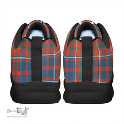 Scottish Cameron of Lochiel Ancient Clan Tartan Sneakers - Crest Classic Scottish Plaid Tartan Plaid