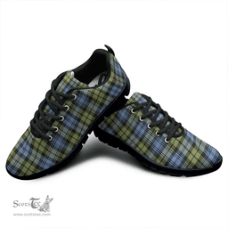 Scottish Campbell Faded Clan Tartan Sneakers - Classic Scottish Plaid Tartan Plaid