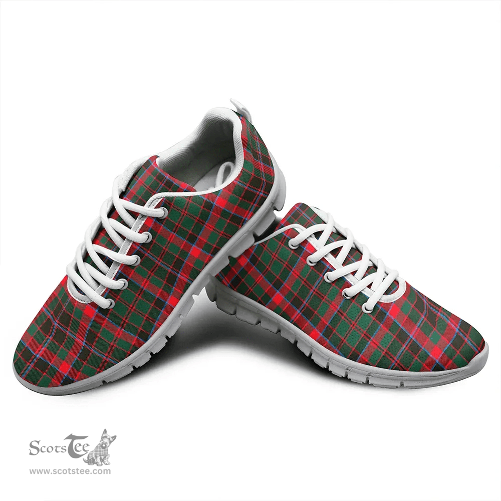 Scottish Cumming Hunting Modern Clan Tartan Sneakers - Classic Scottish Plaid Tartan Plaid
