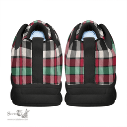 Scottish Borthwick Dress Ancient Clan Tartan Sneakers - Classic Scottish Plaid Tartan Plaid
