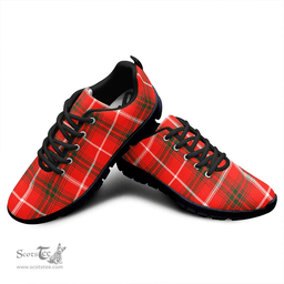 Scottish Duke of Rothesay Modern Clan Tartan Sneakers - Classic Scottish Plaid Tartan Plaid