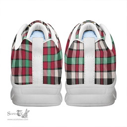 Scottish Borthwick Dress Ancient Clan Tartan Sneakers - Crest Classic Scottish Plaid Tartan Plaid