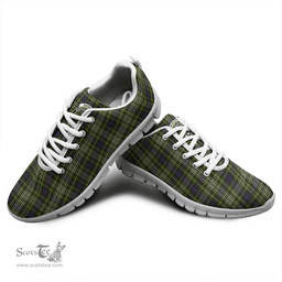 Scottish Davidson Tulloch Dress Clan Tartan Sneakers - Crest Classic Scottish Plaid Tartan Plaid