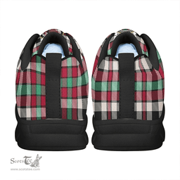 Scottish Borthwick Dress Ancient Clan Tartan Sneakers - Crest Classic Scottish Plaid Tartan Plaid