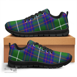 Scottish MacIntyre Hunting Modern Clan Tartan Sneakers - Classic Scottish Plaid Tartan Plaid