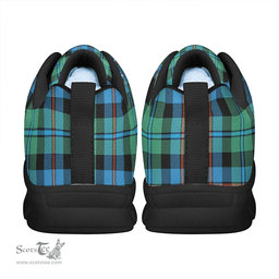 Scottish Campbell of Cawdor Ancient Clan Tartan Sneakers - Classic Scottish Plaid Tartan Plaid