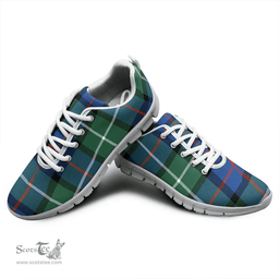 Scottish Davidson of Tulloch Clan Tartan Sneakers - Classic Scottish Plaid Tartan Plaid