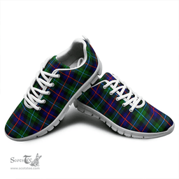 Scottish Campbell of Cawdor Modern Clan Tartan Sneakers - Classic Scottish Plaid Tartan Plaid