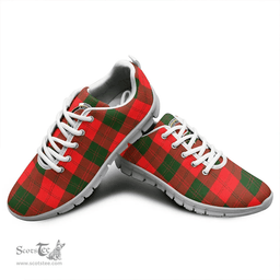 Scottish Erskine Modern Clan Tartan Sneakers - Crest Classic Scottish Plaid Tartan Plaid
