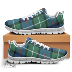 Scottish Davidson of Tulloch Clan Tartan Sneakers - Classic Scottish Plaid Tartan Plaid