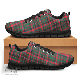 Scottish Cumming Hunting Modern Clan Tartan Sneakers - Crest Classic Scottish Plaid Tartan Plaid