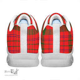 Scottish MacDonnell of Keppoch Modern Clan Tartan Sneakers - Classic Scottish Plaid Tartan Plaid