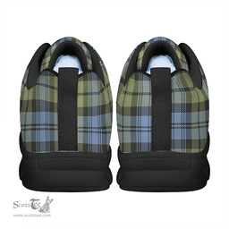 Scottish Campbell Faded Clan Tartan Sneakers - Classic Scottish Plaid Tartan Plaid