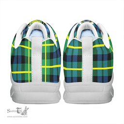 Scottish Campbell of Breadalbane Ancient Clan Tartan Sneakers - Crest Classic Scottish Plaid Tartan Plaid