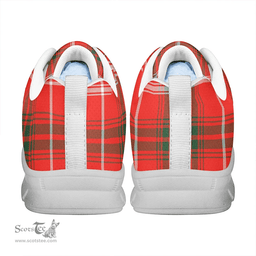 Scottish Duke of Rothesay Modern Clan Tartan Sneakers - Classic Scottish Plaid Tartan Plaid