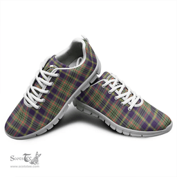 Scottish Tailyour Clan Tartan Sneakers - Crest Classic Scottish Plaid Tartan Plaid